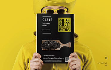 淮北绯茶品牌设计
